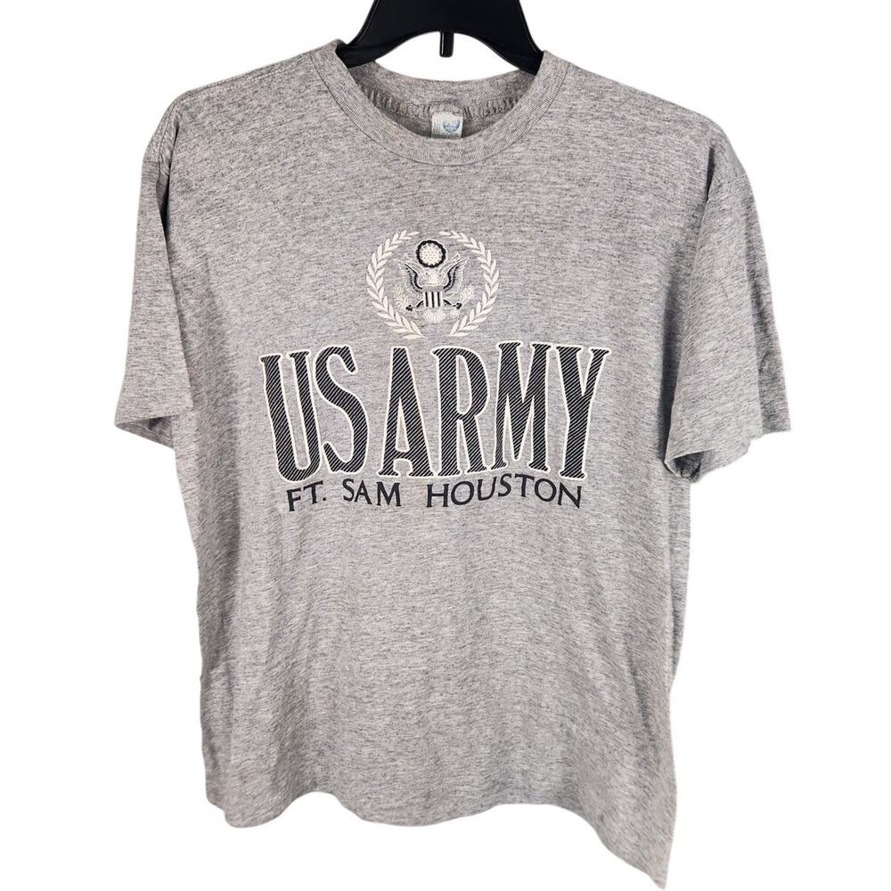 Vintage U.S. Army Ft. sam Houston Short sleeve men's large